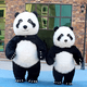 thumbnail image 4 of Disfraz de mascota panda inflable gigante de 2,6 m, oso polar de peluche, accesorios inflables para caminar para adultos, traje de actuación para vacaciones navideñas, 4 of 5