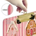 thumbnail image 6 of FORMRS Acrylic Clipboard with Low Profile Clip Standard A4 Letter Size, 12.5" x 9", Gingerbread Houses, 6 of 8