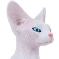thumbnail image 4 of Fashionable Hairless Cat Model, Durability Cat Model, Nice Gift Children For Collectors Teachers PL127-1562,PL127-1563, 4 of 8