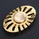 thumbnail image 2 of Metal de aluminio dorado Tri Hand Finger Spinner Fidget EDC Desk Toy Gyro Tmvgtek juguetes de los niños, 2 of 6