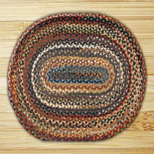 Earth Rugs 13999 Oval Rug, 2 x 6', Random
