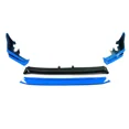 thumbnail image 2 of For Honda Civic 2022-24 Yofer V3 Boost Blue Pearl Front Bumper Lip Splitter Kit, 2 of 10