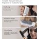 thumbnail image 4 of 5 in1 Hair Dryer For Hair With Curling Iron Hair Straightener With Hair Brush Hairdryer For Hair Dryer Hair Multi Styler, 4 of 5