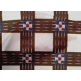 thumbnail image 4 of oneOone Cotton Cambric Fabric Check Ikat Printed Craft Fabric BTY 56 Inch Wide, 4 of 4