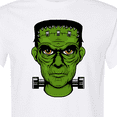 thumbnail image 4 of Inktastic Halloween Frankenstein Head T-Shirt, 4 of 5