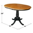 International Concepts Newbern 36 in. Round Top Pedestal Dining Table