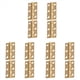 thumbnail image 1 of 12 Piezas de Bisagras de Cadera de Latón Macizo de 5,1 cm Adecuadas para Puertas de Armario, Bisagras de Latón con de Esquina Redonda para Maletero con Tornillos, 1 of 5