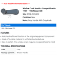 thumbnail image 2 of Window Crank Handle - Compatible with 1981 - 1986 Nissan 720 1982 1983 1984 1985, 2 of 2