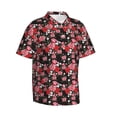 thumbnail image 2 of Haiem Rose Flowers Printed Hawaiian Shirt for Men - Men’s Casual Beach Summer Shirts - Stretch Fabric with Modern Fit-Medium, 2 of 9