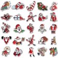 thumbnail image 3 of Paquete de pegatinas de 50 pegatinas temáticas de Feliz Navidad para portátiles, pegatinas divertidas para ordenadores portátiles, ordenadores, matraces hidráulicos, monopatín, 3 of 5