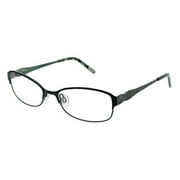 ELLEN TRACY Eyeglasses ALORA Green 51MM