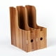 thumbnail image 2 of Soporte Para Libros, Organizador De Archivos De Oficina, Soporte Para Libros De Madera, Organizador Para Archivos Para Oficina En Casa Cergrey Magazine Organizer, 2 of 8