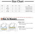 thumbnail image 3 of Socisucc Wire Free Bra for Women Women's Sports Bra Fitness Running Shockproof Yoga Tank Top Front Zipper No Steel Ring Comfort Sports Bra, 3 of 7