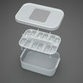 thumbnail image 3 of Caja de plástico para es para bandeja de incubación de huevos con termómetro incubando Gecko Zulema  Caja de incubación de huevos de reptiles, 3 of 6