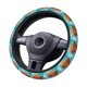 thumbnail image 2 of Balery Cute Cow Sunflowers Art Fundas elásticas antideslizantes para volante, funda protectora universal para hombre y mujer, 15 pulgadas, accesorios para coche., 2 of 6