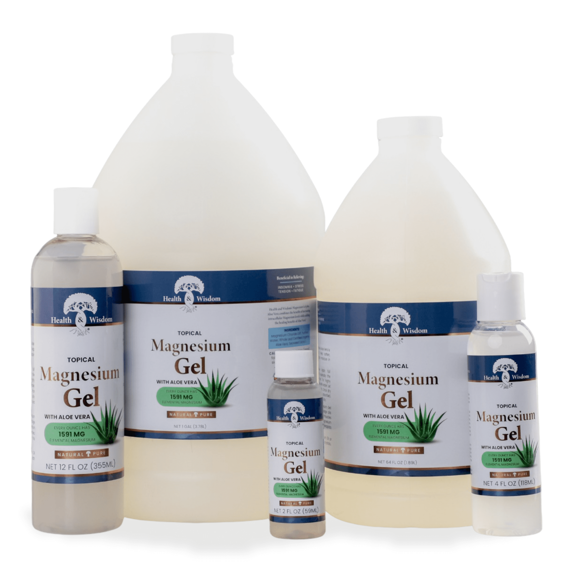 Health and Wisdom - Magnesium Gel Plus Aloe Vera - Martinique | Ubuy