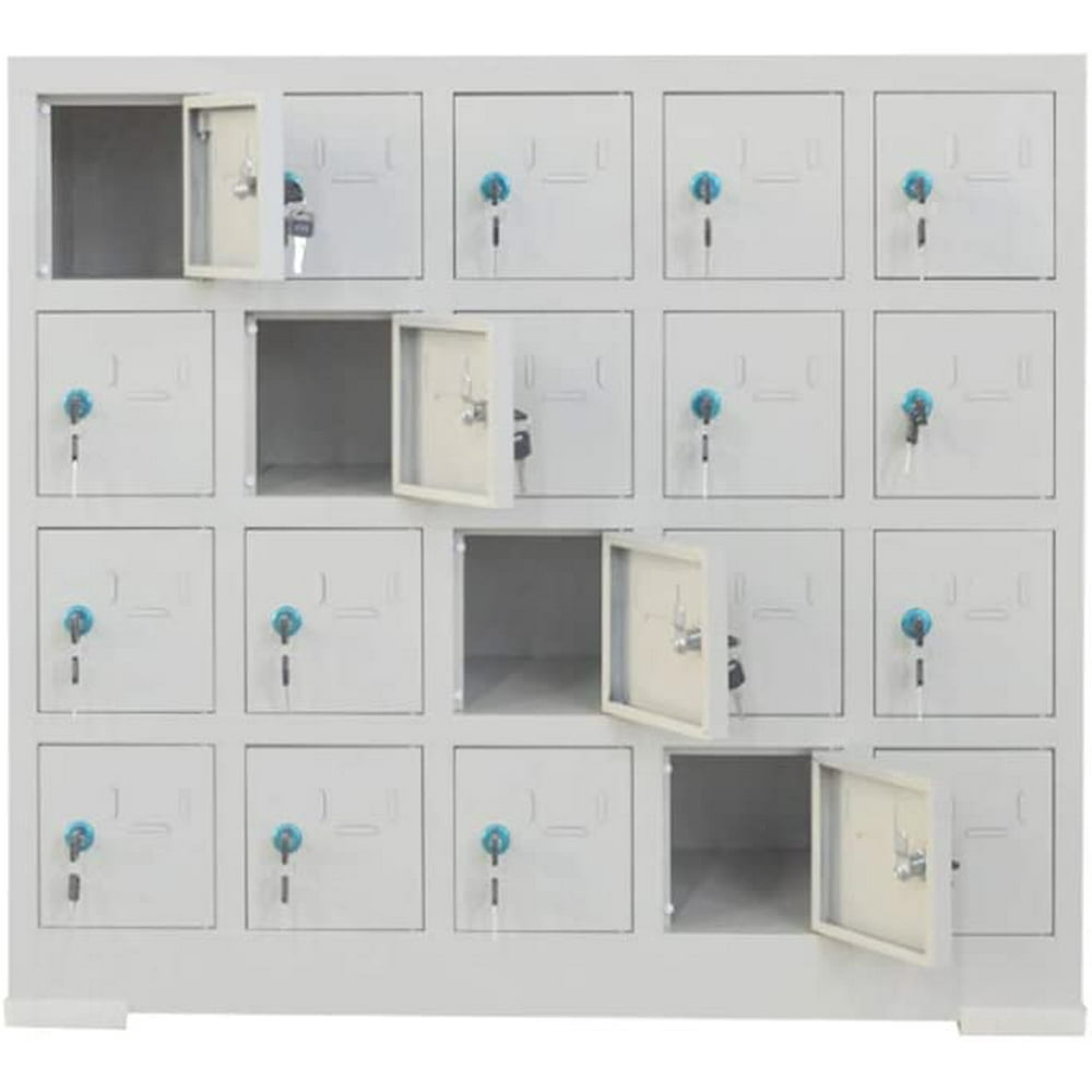 INTBUYING Steel Cell Phone Locker Key Type Safe Mobile
