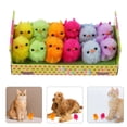 thumbnail image 2 of 12 pollitos de Pascua de peluche: juguetes de pollo de simulación realistas y suaves, minifiguras de animales para decorar fiestas de Pascua y el hogar., 2 of 3