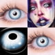 thumbnail image 1 of EYESHARE 1 Par De Lentes De Contacto De Color De Cosplay Azul Yealy Ues Halloween, 1 of 4