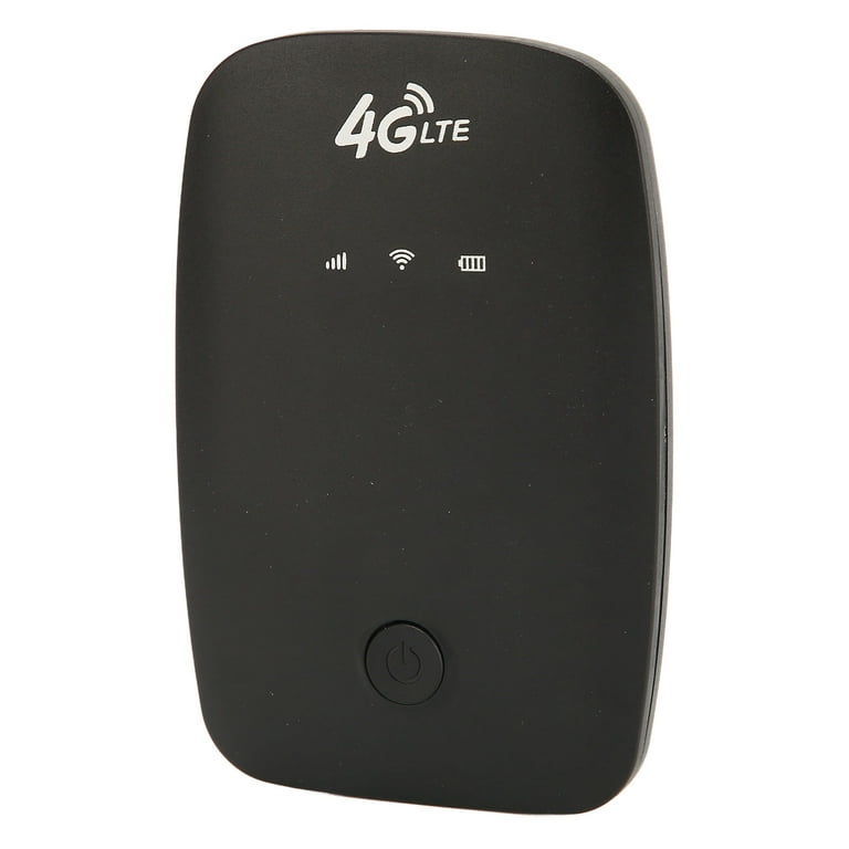 Limited lomme kaste Portable 4G WiFi Router, 2100mAh Battery Mobile WiFi Hotspot SIM Card Slot  For Cell Phone - Walmart.com