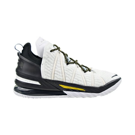 Nike Lebron XVIII 18 "Home" Men's Basketball Shoes White-Black-Amarillo cq9283-100