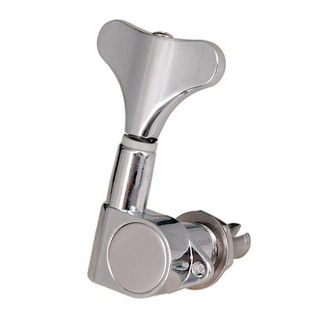 pitrice Corde Tuning Peg Tuner Scellé Machine Chaîne Tuning Peg 2R3L Bouton de Tête pour Partie Basse Argent 3L2R
