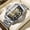 White steel-black surface-golden nails, variant on Men's Skeleton Quartz Watch 42mm Case Gold Stainless Steel Band Luminous 30M Waterproof Business Sport Wristwatch