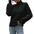 thumbnail image 1 of Pull d'Hiver Décontracté pour Femmes Manches Longues Chaud Doux, 1 of 3