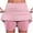 Pink, variant on Skort Shorts Women, Striped Print High Waisted Golf Skirts with Pockets Athletic Casual Tennis Mini Skirt (XL, Black)