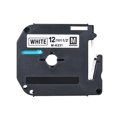 thumbnail image 2 of Black on White Label Tape Compatible for Brother PT-65/PT-70/PT80 Label Printer 12mm * 8m, 2 of 8
