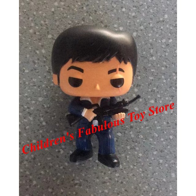 FUNKO POP Juguetes de modelo de película y TV, TONY MONTANA, regalo para niños, #86 xuanjing unisex