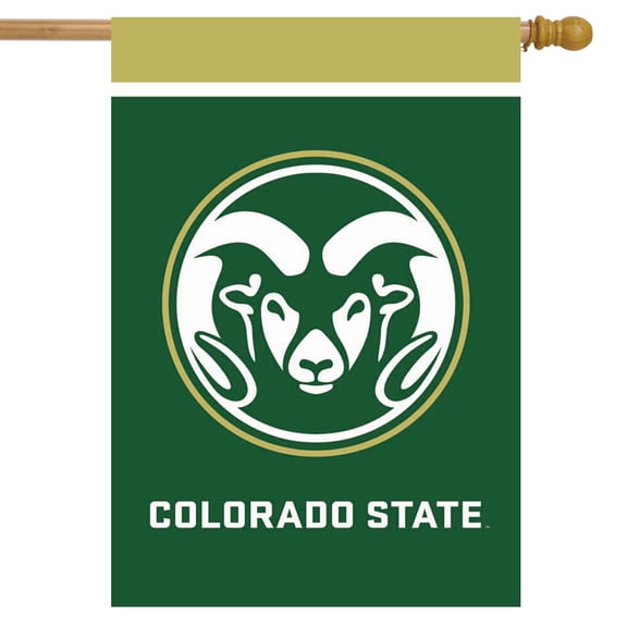 Briarwood Lane Colorado State NCAA House Flag