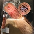 thumbnail image 1 of Clearance!LED Color Changing Shower Head with Water Filter & Temperature Display-Handheld Water Saving Showerhead for Dry Skin & Hair Care, 1 of 8