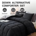thumbnail image 3 of Juego de edredón Decroom Lightweight Queen con 2 fundas de almohada, 3 of 8