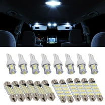 20pcs LED Interior Lights Bulbs Kit Car Trunk Dome License Plate Lamps 6500K