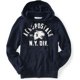 thumbnail image 1 of Sudadera con capucha y forro polar Aeropostale para hombre azul XXL, 1 of 1