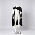 thumbnail image 5 of Caywon Men's Costume Capes & Cloaks, Spartan Roman Style Single Shoulder with Metal Buckle, Solid Color Halloween Cosplay Party Daily Wear for Men, 5 of 8