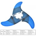thumbnail image 3 of Aleta De Cola De Tabla De Surf De Fibra De Vidrio Ligera Azul, Aleta De Tabla De Surf De Fibra De Vidrio, Fibra De Vidrio+fibra De Carbono Fácil De Transportar Y Almacenar Tabla, 3 of 7