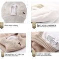 thumbnail image 4 of Apmemiss Clearance Dog Ear Muffs Noise Protection Winter Neck and Ear Warmer Hood for Pets Cat Dogs Stress Anxiety Relief Hood Warm Dog Knitted Hat Holiday Outdoor Walking Essential Clothing Matching, 4 of 7