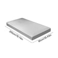 thumbnail image 3 of Fitted Sheet Single Bed Non-Slip Elastic Bottom Soft Knitted Fabric Stretch Mattress Cover Protective Bedding Quick Dry Wrinkle Resistant, Gray, JKODE, 3 of 6