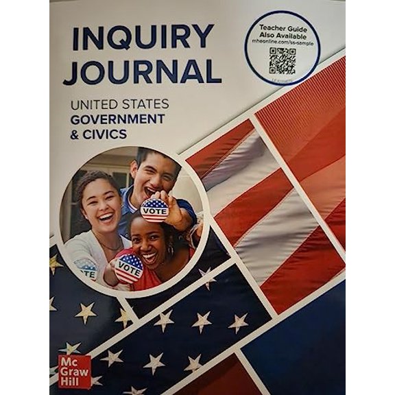 Pre-Owned United States Government & Civics, Inquiry Journal (GOVERNMENT IN THE U.S.) Paperback