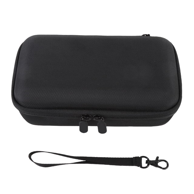 Splashproof Hard Shell Carrying Case for DJI Pocket 3 - Customized All-in-One Storage Bag with Soft Anti-Scratch Lining, Mesh Pockets for Accessories like Mic 2 Transmitter, Battery Handle, Tripod &