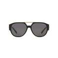 thumbnail image 2 of Versace VE 4371 Plastic Mens Aviator Polarized Sunglasses Black 58mm Adult, 2 of 3