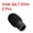 Black, variant on Drum Mute Drumstick Silent Tip Drum Dampener Silicone Rubber Practice Percussion Tips Mute Black 2 Pack