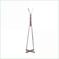 thumbnail image 3 of Coat Racks, Industrial Reclaimed Wood & Metal with 8 Hooks | Natural | Wood + Stainless Steel, 3 of 10