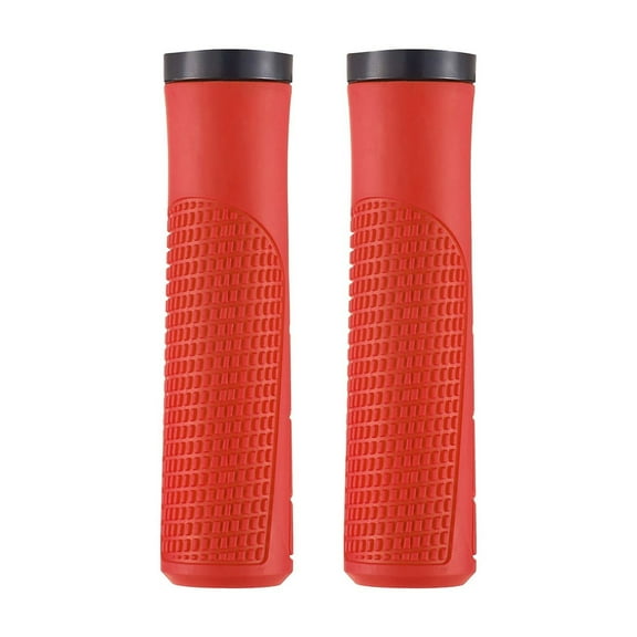 LEHOZIHEQ Bike Handlebar Grips, Rubber Bicycle Bar Grips Replacement, Non-Slip Handle Grips for Scooters, Mountain & Cruiser Bikes