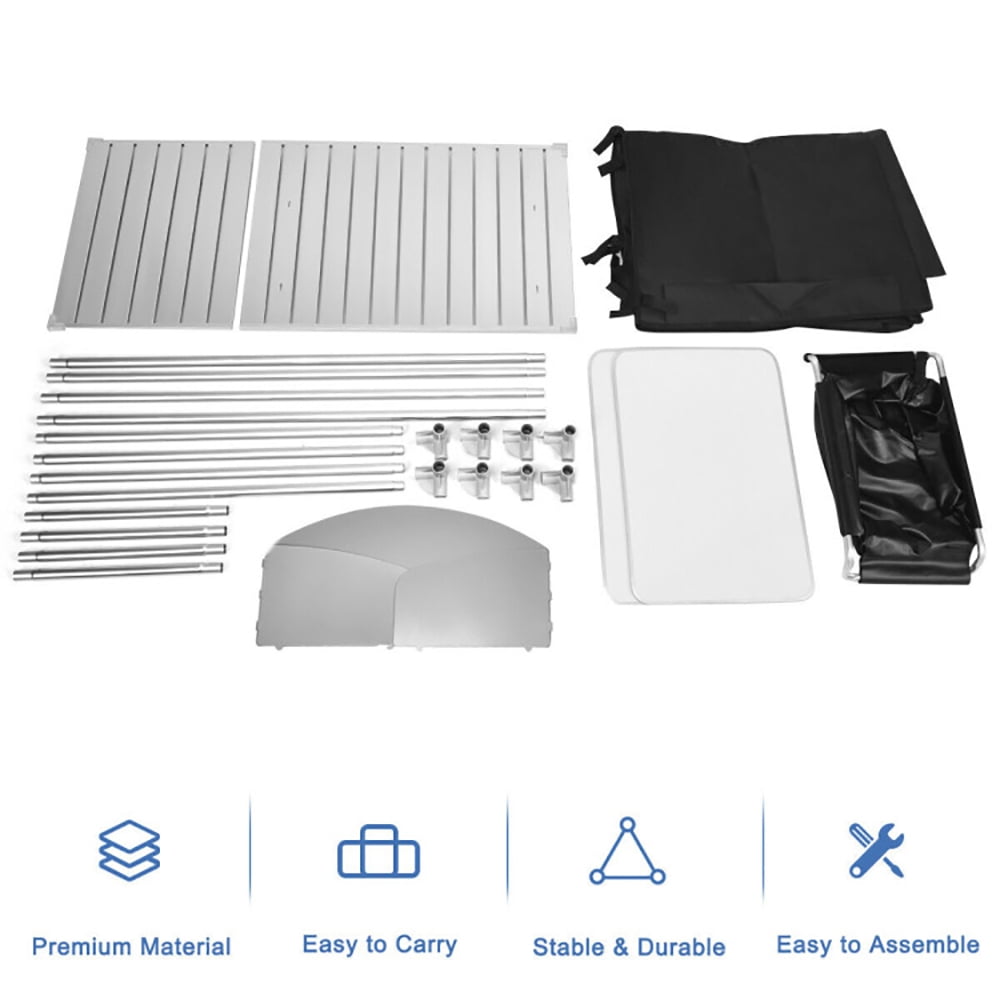 Aimee Lii Portable Camp Kitchen and Sink Table, Outdoor Camping table Aimee Lii Portable Camp Kitchen and Sink Table, Outdoor Camping table