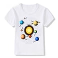 thumbnail image 3 of Camiseta de algodón con dibujos animados para niños, ropa para niños y niñas, ropa para cumpleaños de 6, 7, 8 y 9 años, camiseta con estampado de nueve planetas, 3 of 5