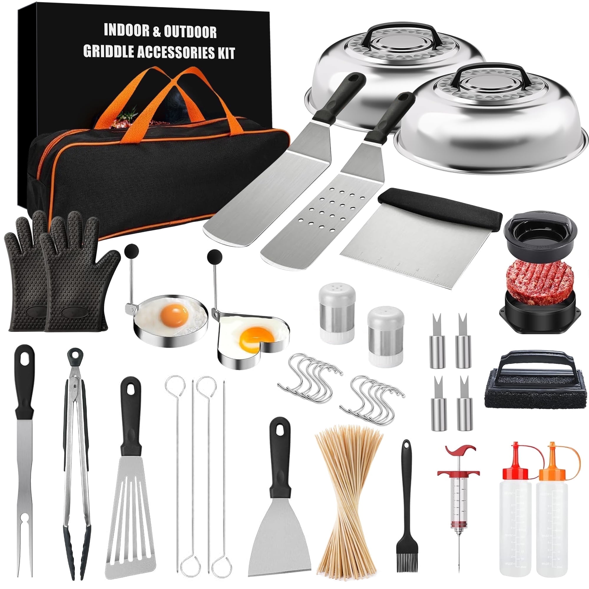 Chefs Basics Select 18-Piece Stainless Steel Barbeque Set, Hw5305