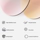 thumbnail image 3 of Gafas de sol cuadradas sin marco con borde recortado, gafas de sol de moda personalizadas con marco grande, hechas de PC, 3 of 5